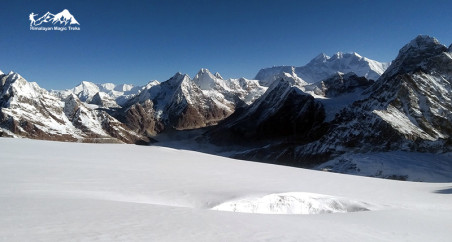 Beautiful View From The Top Of Mera Peak