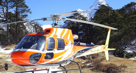 Everest Base Camp Trek return by helicopter