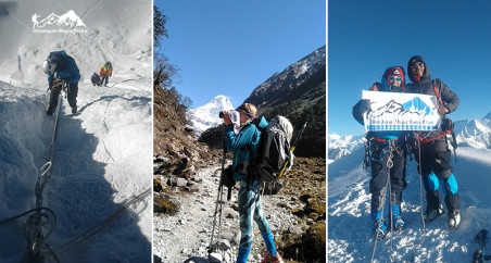 Glimpse Of Mera Peak 2023